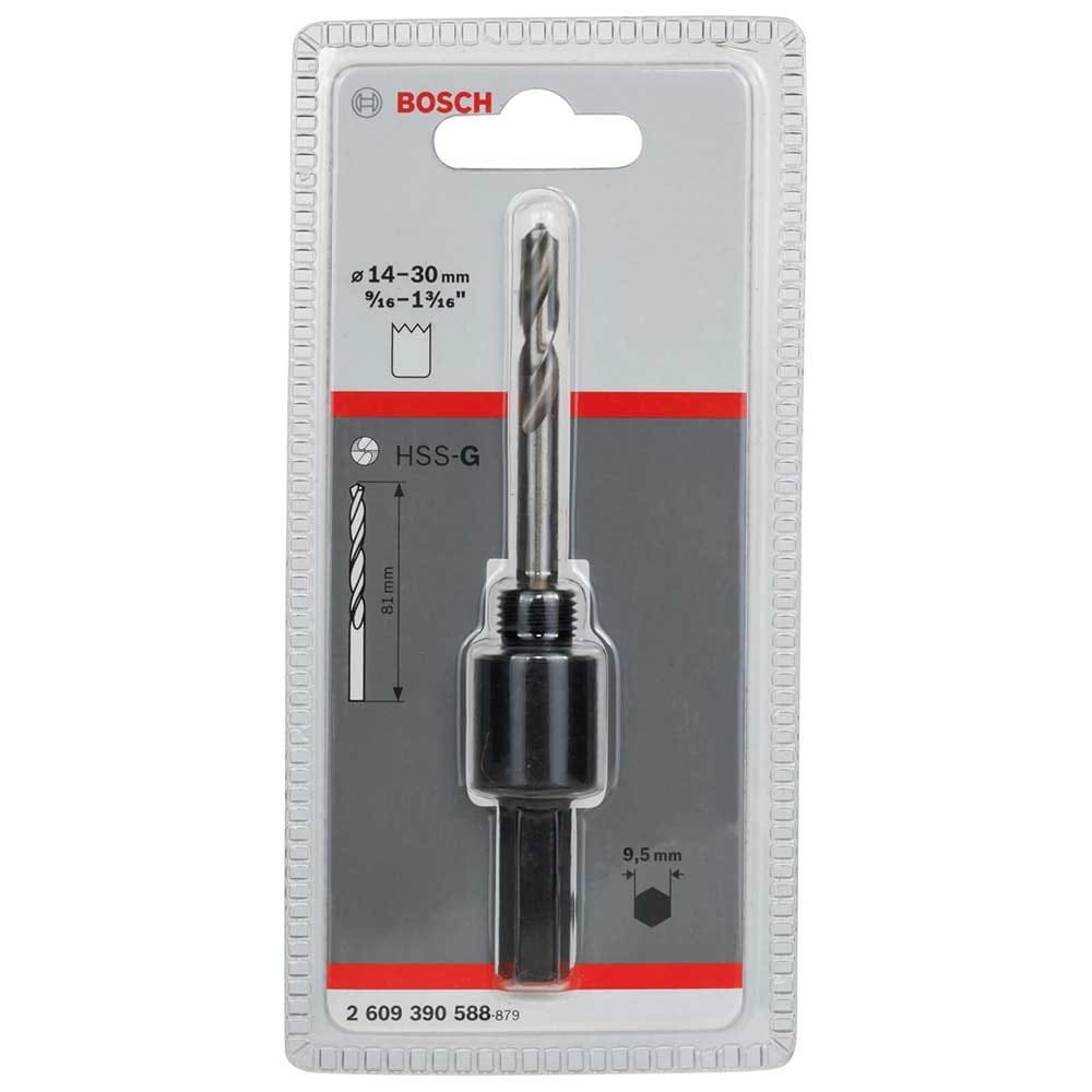 Bosch 2609390588 A1 Hex Shank Hole Saw Arbor for 14-30mm Hole Saws