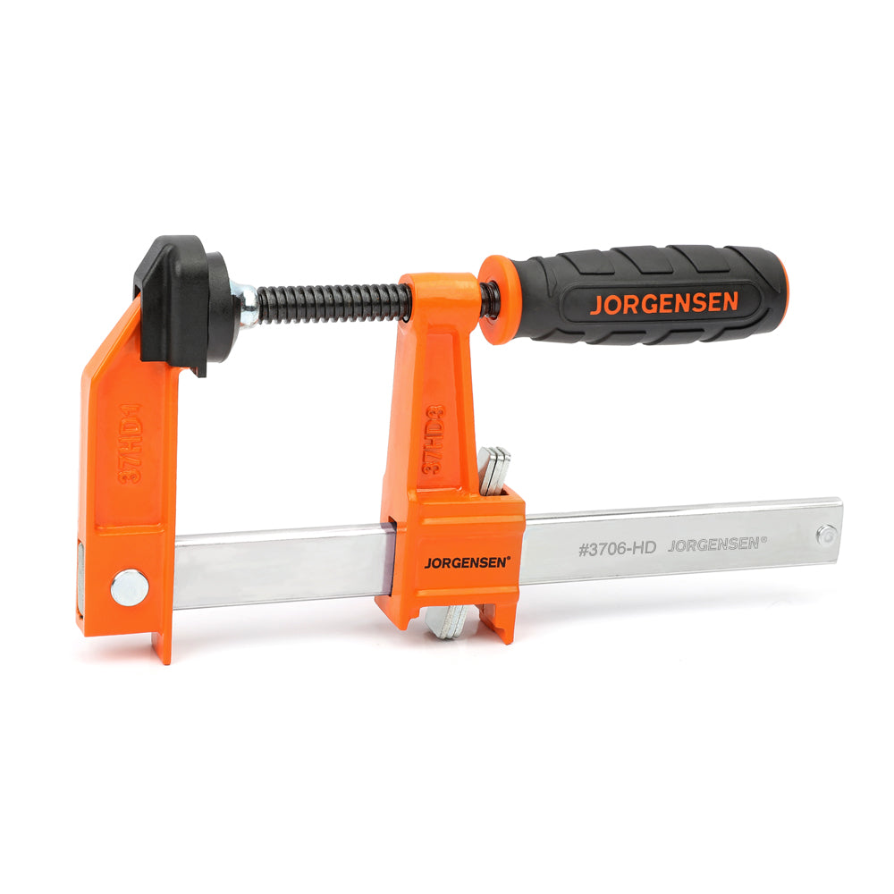Jorgensen 3706-HD Heavy-Duty Steel Bar Clamp 6"