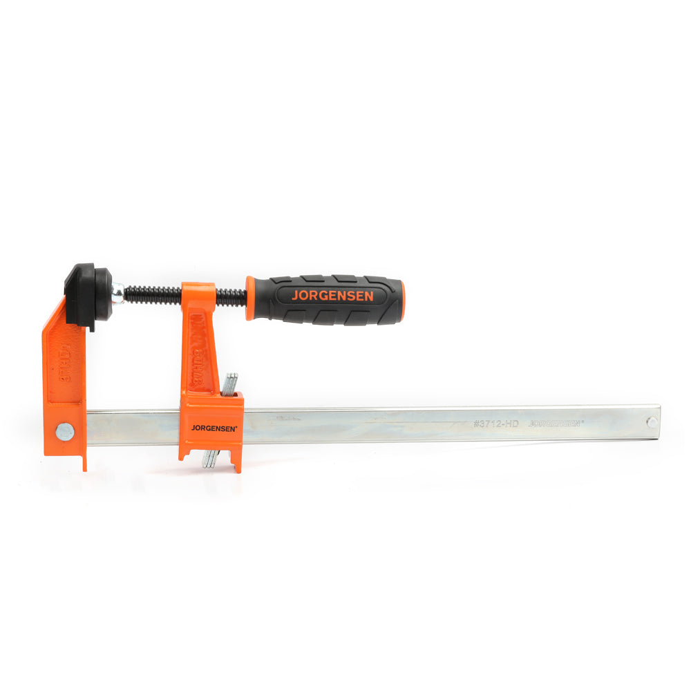 Jorgensen 3712-HD Heavy-Duty Steel Bar Clamp 12"