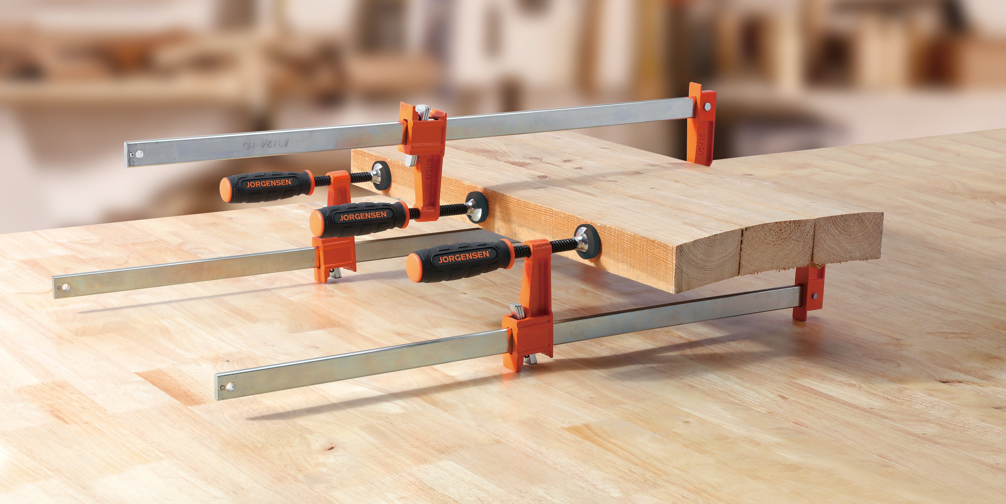 Pony Jorgensen 3724-HD Heavy-Duty Steel Bar Clamp 24"