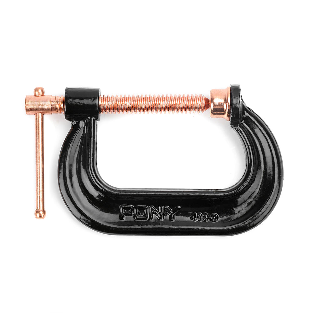 Pony Jorgensen 403-D Heavy-Duty Drop-Forged C-Clamp 3" 3,500lb