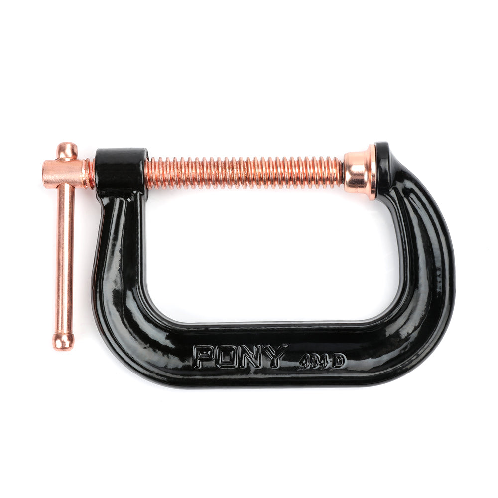 Pony Jorgensen 404-D Heavy-Duty Drop-Forged C-Clamp 4" 4,100lb