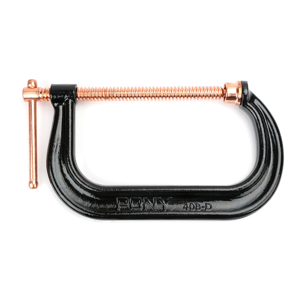 Pony Jorgensen 408-D Heavy-Duty Drop-Forged C-Clamp 8" 5,900lb