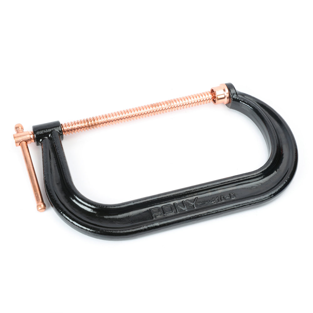 Pony Jorgensen 410-D Heavy-Duty Drop-Forged C-Clamp 10" 6,200lb