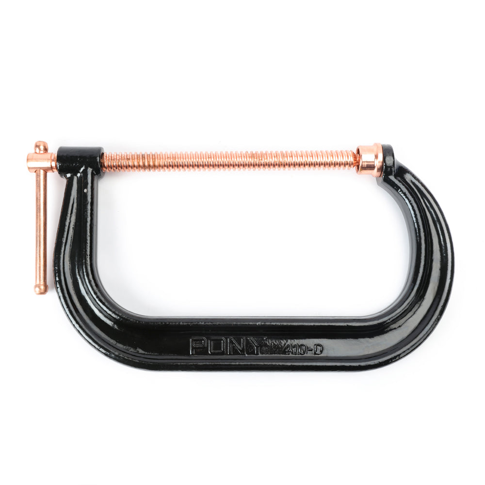 Pony Jorgensen 410-D Heavy-Duty Drop-Forged C-Clamp 10" 6,200lb