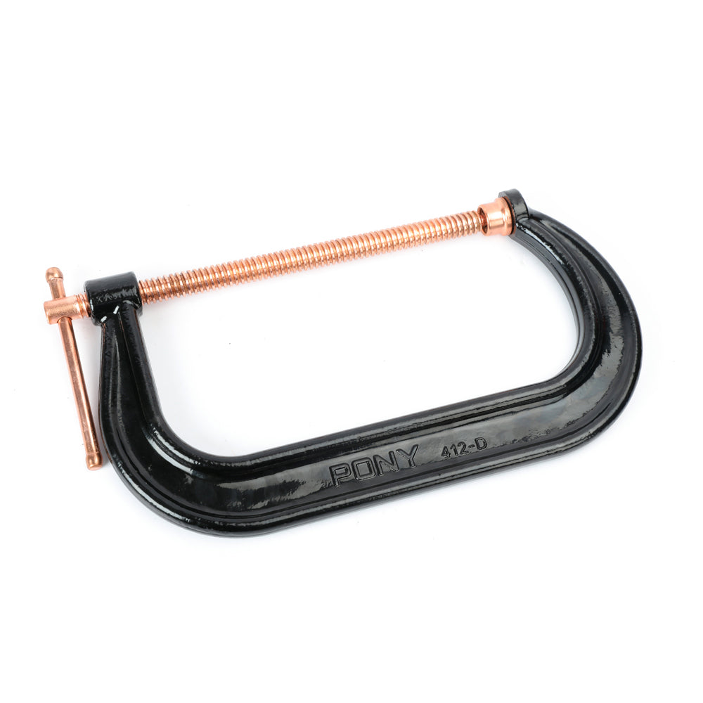 Pony Jorgensen 412-D Heavy-Duty Drop-Forged C-Clamp 12" 9,300lb