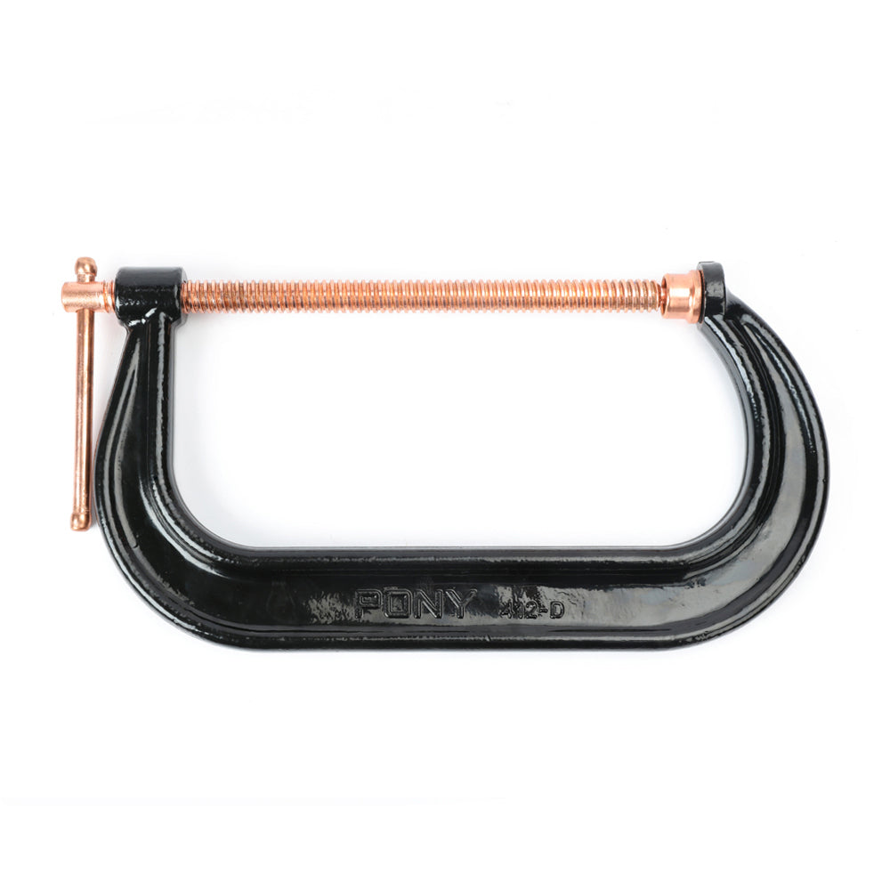 Pony Jorgensen 412-D Heavy-Duty Drop-Forged C-Clamp 12" 9,300lb