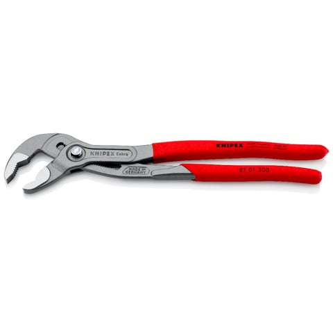 Knipex 87 01 300 SB Cobra High-Tech Water Pump Pliers 300mm (Carded)