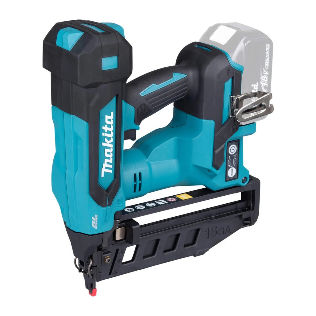 Makita DBN610ZJ 18V LXT Brushless 16Ga Finish Nailer