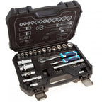 Eclipse ESS34PS 1/4" & 3/8" Square Drive Socket Set (34 Piece)