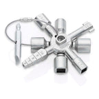 Knipex 00 11 01 TwinKey Control Cabinet Key 92mm