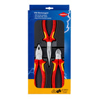 Knipex 00 20 12 VDE Electro Pliers Set (3 Piece)