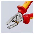 Knipex 02 06 200 SB VDE High Leverage Combination Pliers 200mm (Carded)