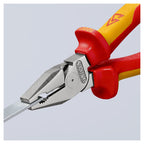 Knipex 02 06 200 SB VDE High Leverage Combination Pliers 200mm (Carded)