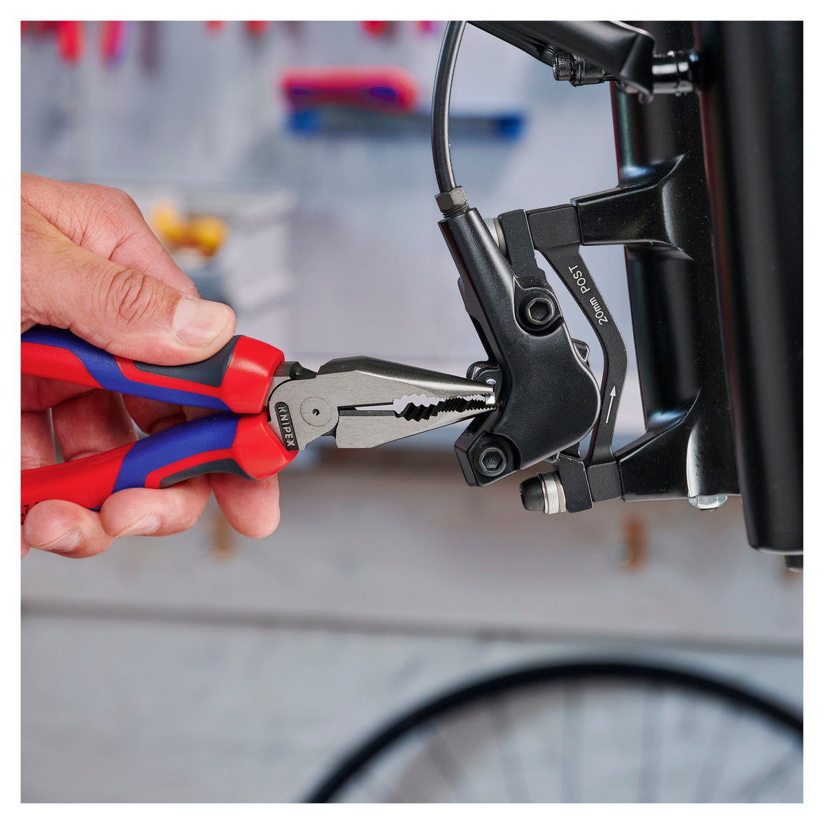 Knipex 08 22 185 Needle-Nose Combination Pliers 185mm