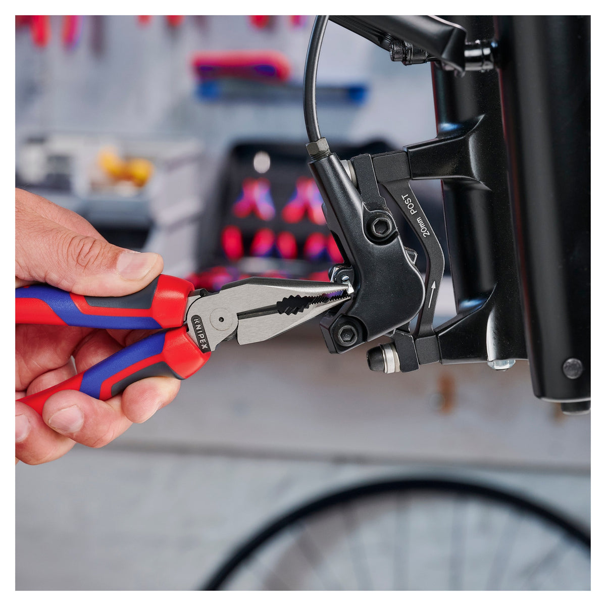 Knipex 08 22 185 Needle-Nose Combination Pliers 185mm