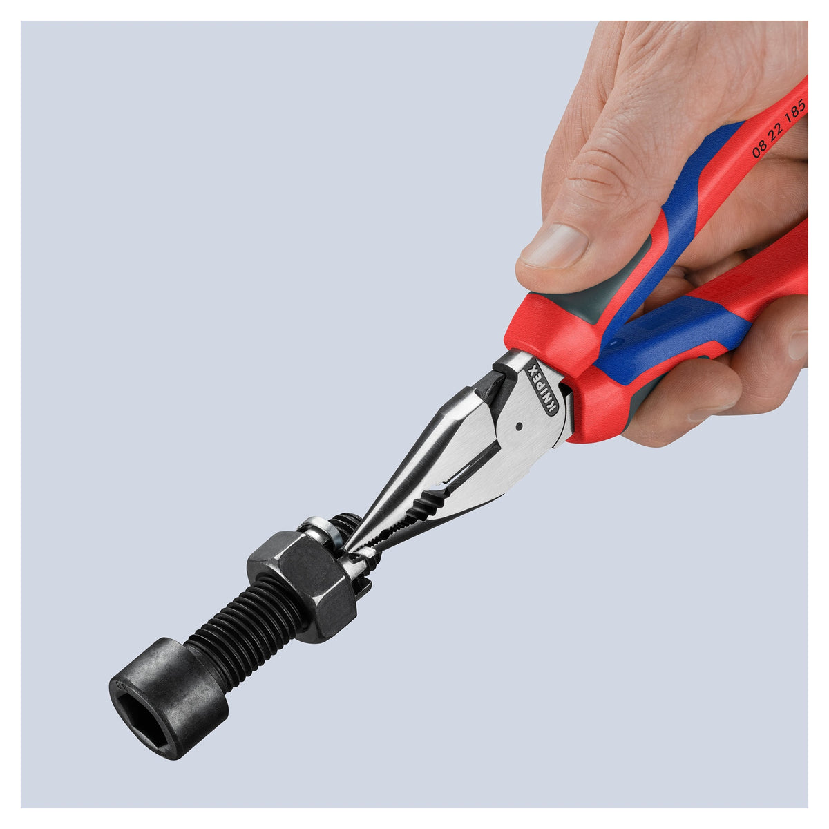 Knipex 08 22 185 Needle-Nose Combination Pliers 185mm