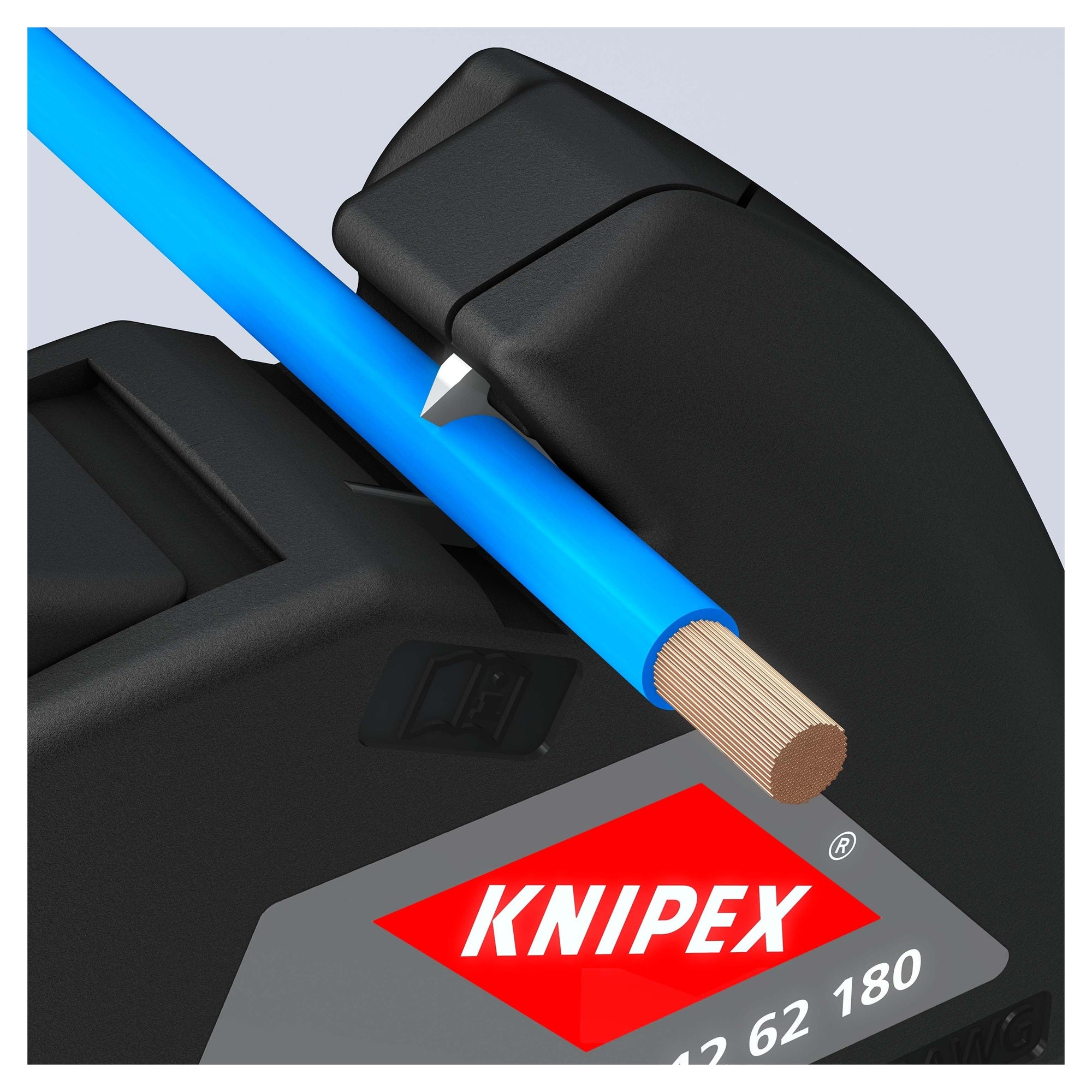 Knipex 12 62 180 ComStrip Automatic Insulation Stripper 165mm