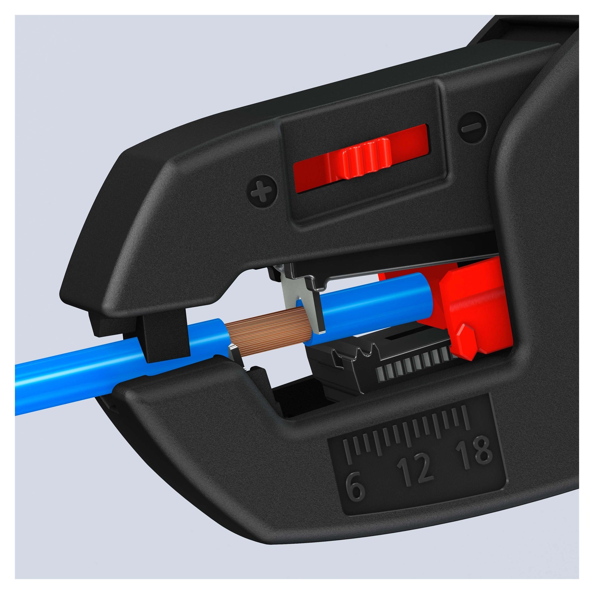 Knipex 12 62 180 ComStrip Automatic Insulation Stripper 165mm
