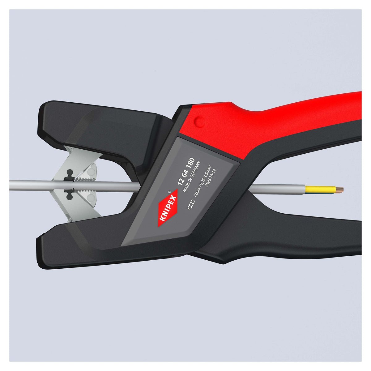 Knipex 12 64 180 Automatic Flat Cable Stripping Pliers 180mm