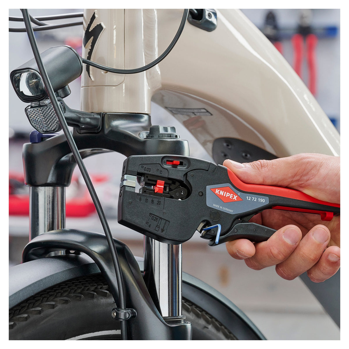 Knipex 12 72 190 NexStrip Multi-Tool for Electricians 190mm