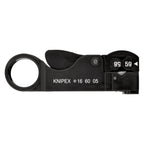 Knipex 16 60 05 SB Stripping Tool for Coax Cable 105mm (Blister)
