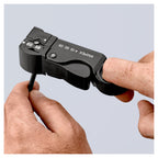 Knipex 16 60 05 SB Stripping Tool for Coax Cable 105mm (Blister)