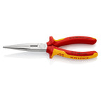 Knipex 26 16 200 SB VDE Snipe Nose Side Cutting Pliers (Stork Beak Pliers) 200mm (Carded)