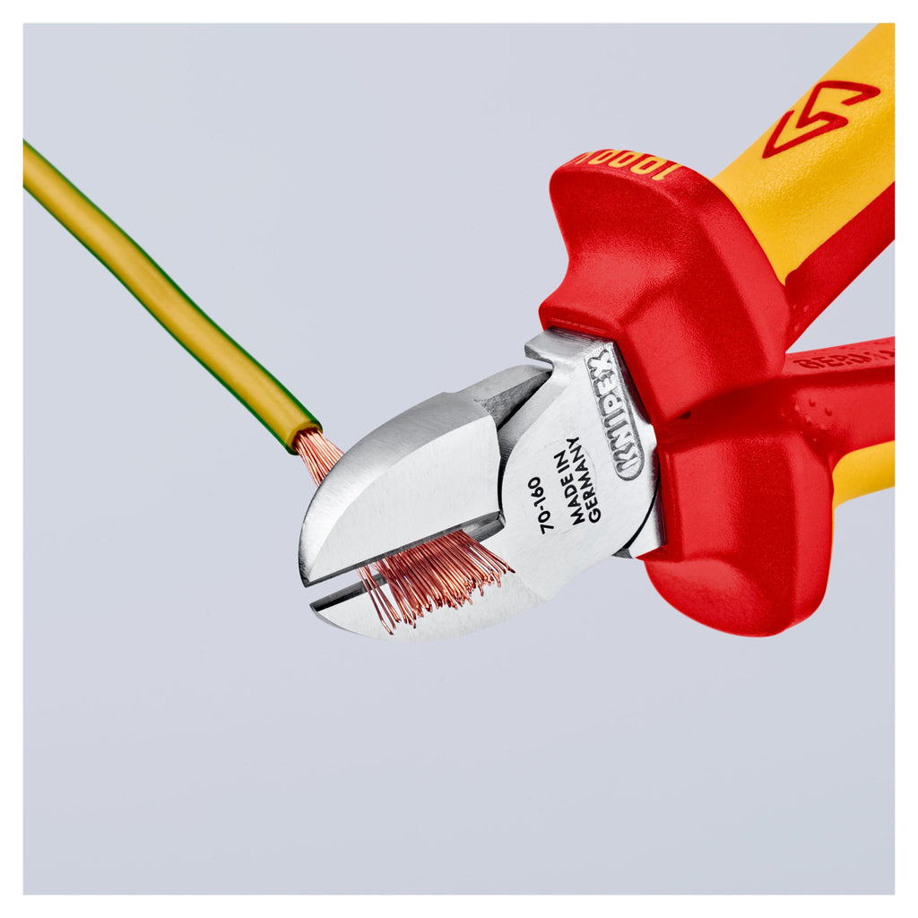 Knipex 70 06 160 SB VDE Diagonal Cutter 160mm (Carded)