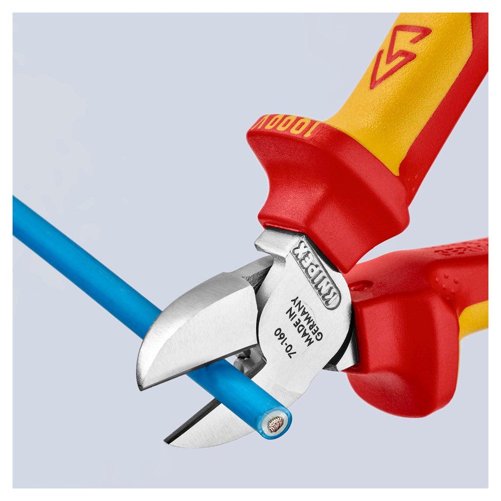 Knipex 70 06 160 SB VDE Diagonal Cutter 160mm (Carded)