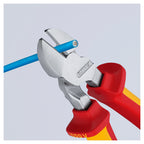 Knipex 74 06 200 SB VDE High Leverage Diagonal Cutter 200mm (Carded)