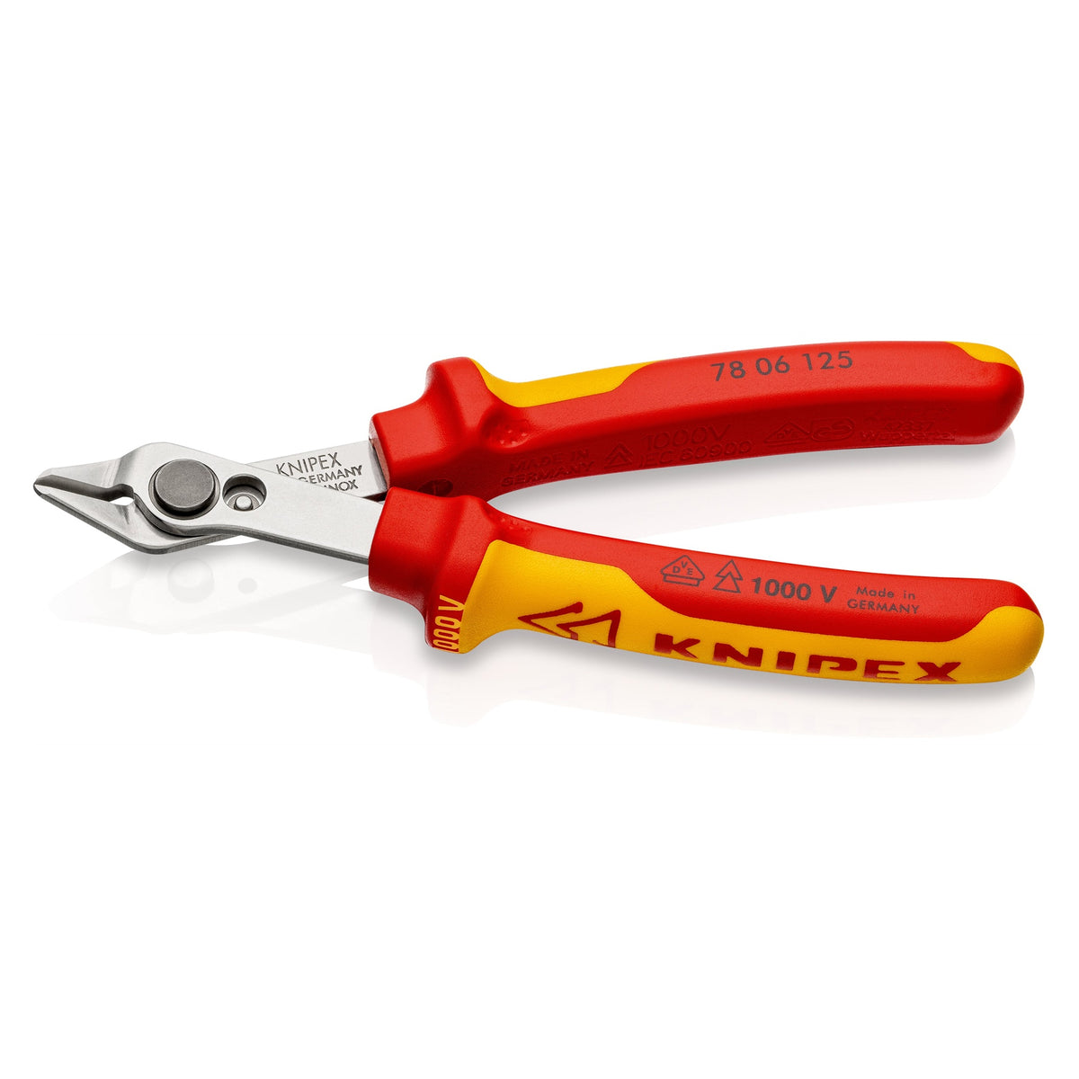 Knipex 78 06 125 SB Electronic Super Knips VDE 125mm (Carded)
