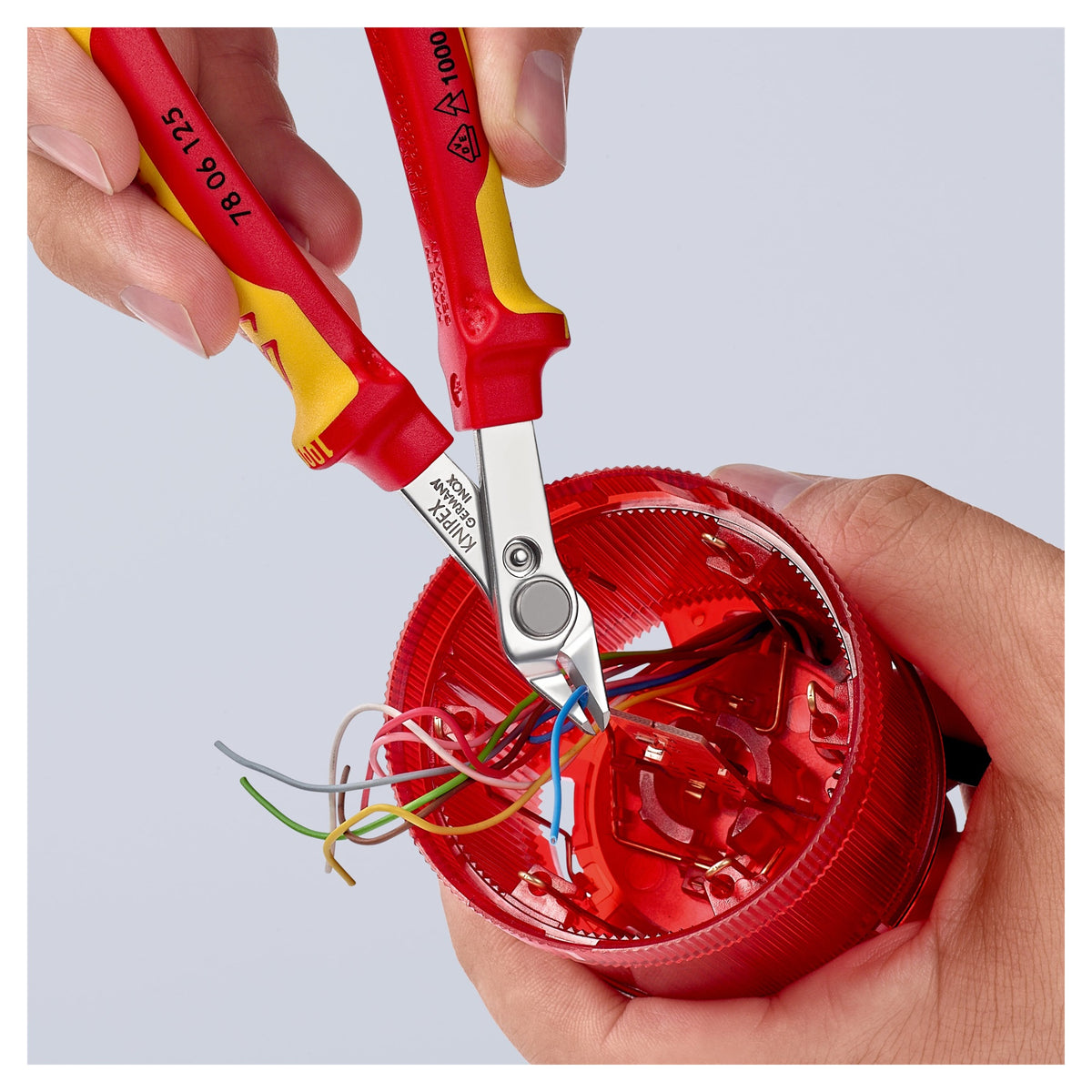 Knipex 78 06 125 SB Electronic Super Knips VDE 125mm (Carded)