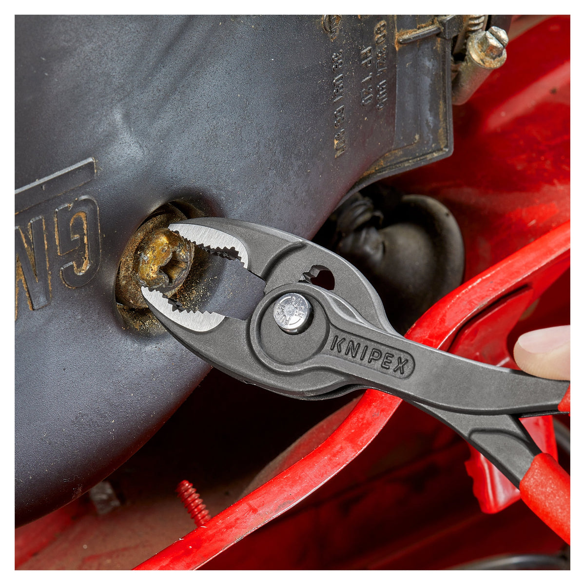 Knipex 82 01 200 SB TwinGrip Front & Side Gripping Pliers 200mm (Carded)
