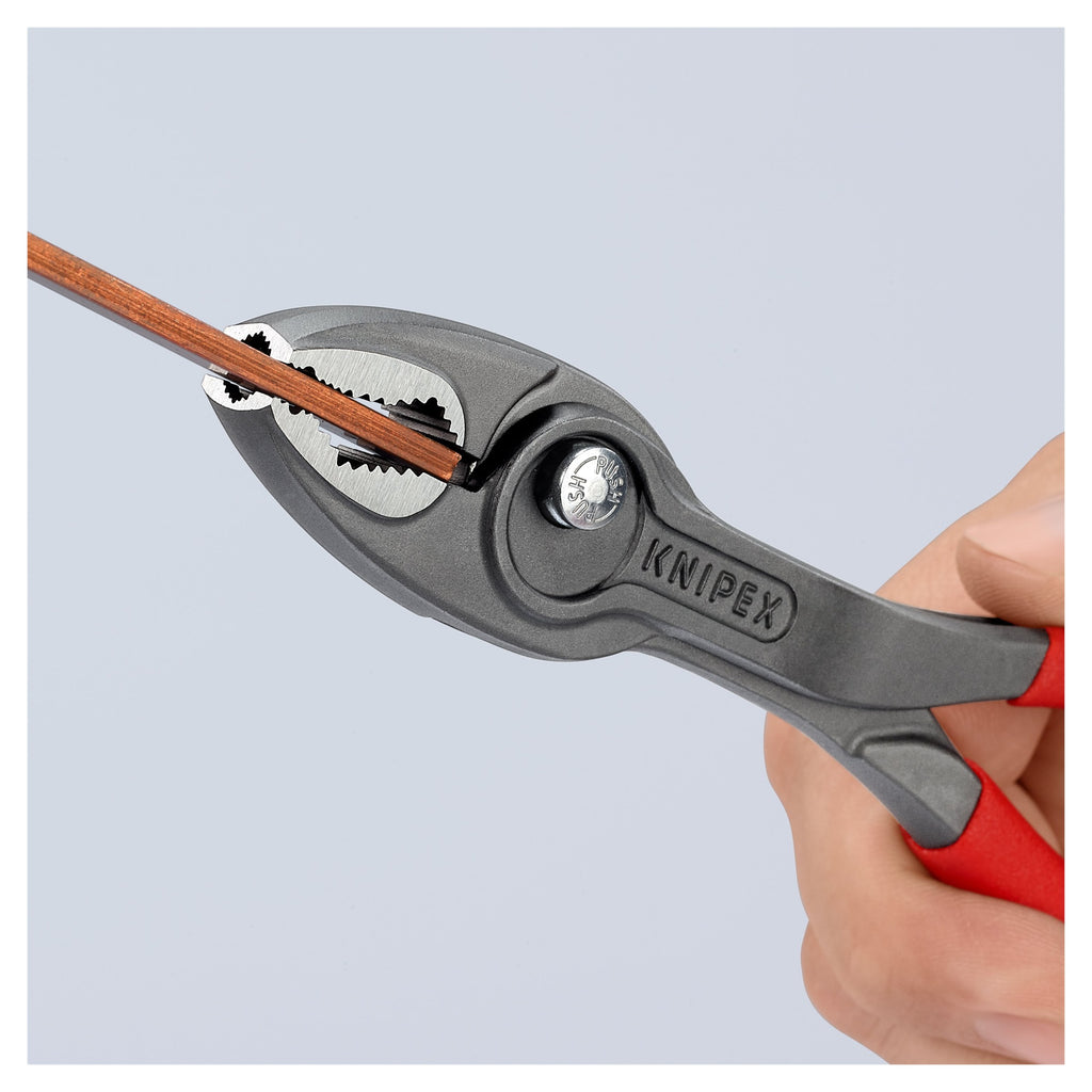 Knipex 82 01 200 SB TwinGrip Front & Side Gripping Pliers 200mm (Carded)