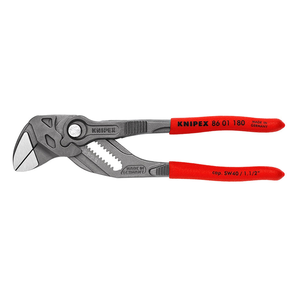 Knipex 86 01 180 SB Pliers Wrench 180mm (Carded)