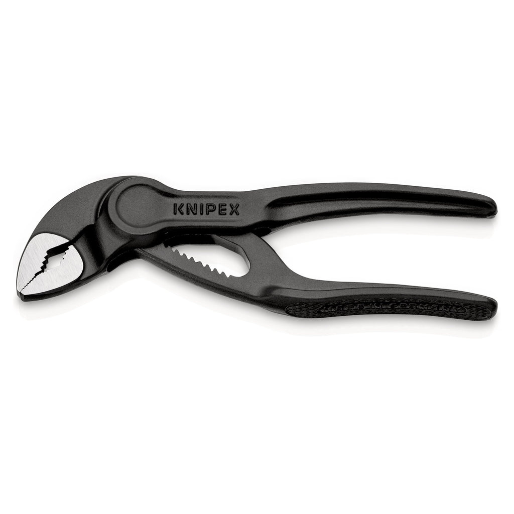 Knipex 87 00 100 BK Cobra XS Pipe Wrench & Water Pump Pliers 100mm (Blister)