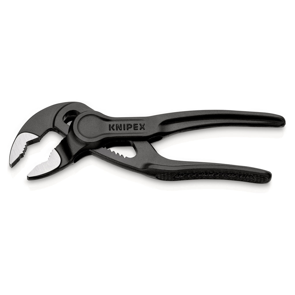 Knipex 87 00 100 BK Cobra XS Pipe Wrench & Water Pump Pliers 100mm (Blister)