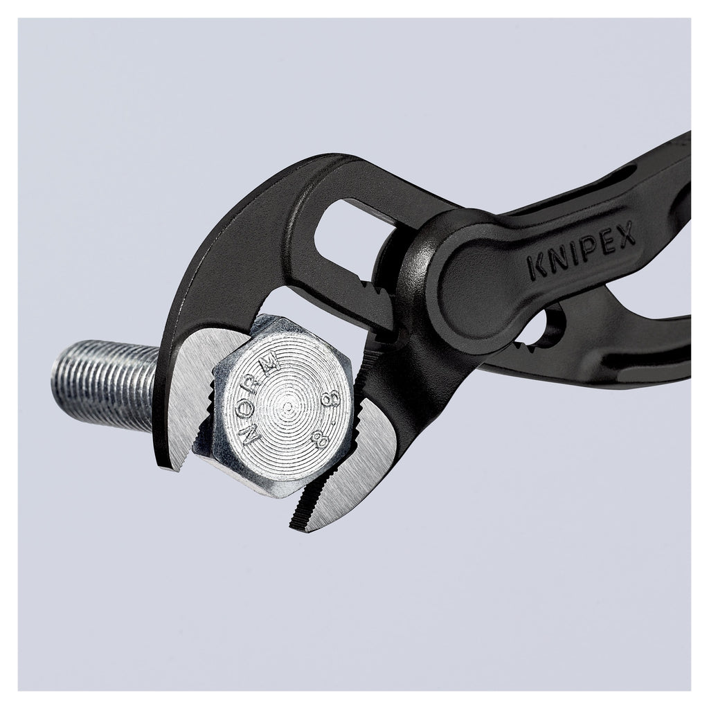 Knipex 87 00 100 BK Cobra XS Pipe Wrench & Water Pump Pliers 100mm (Blister)