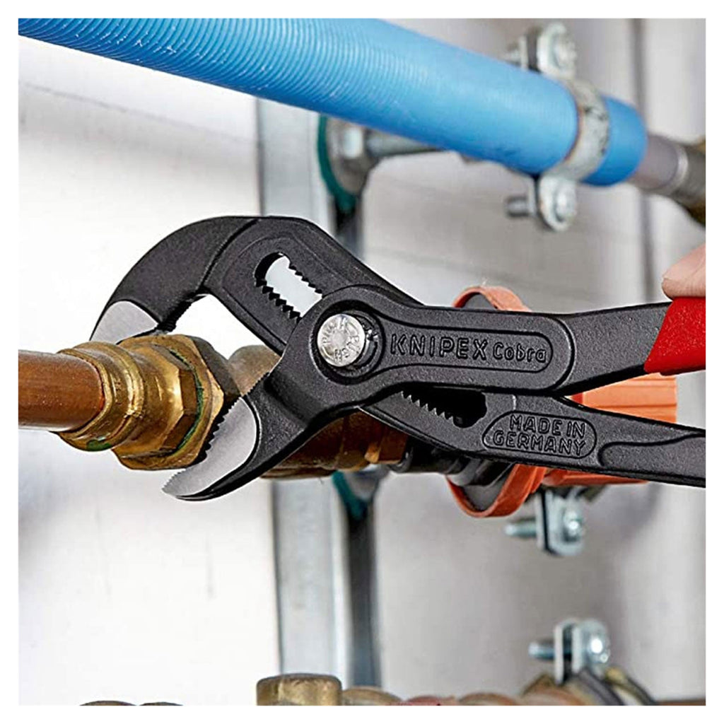 Knipex 87 01 250 SB Cobra High-Tech Water Pump Pliers 250mm (Carded)