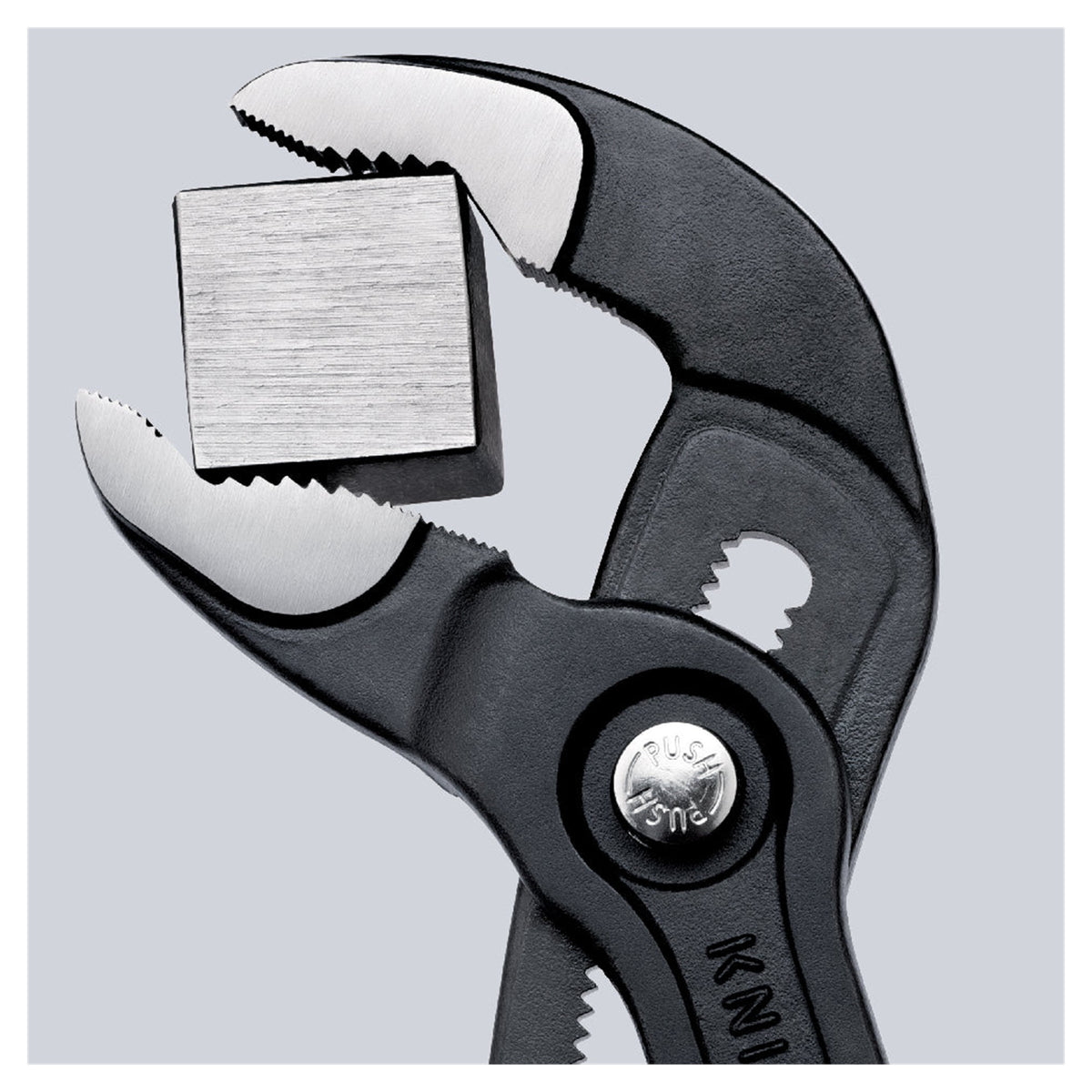 Knipex 87 01 180 SB Cobra High-Tech Water Pump Pliers 180mm (Carded)