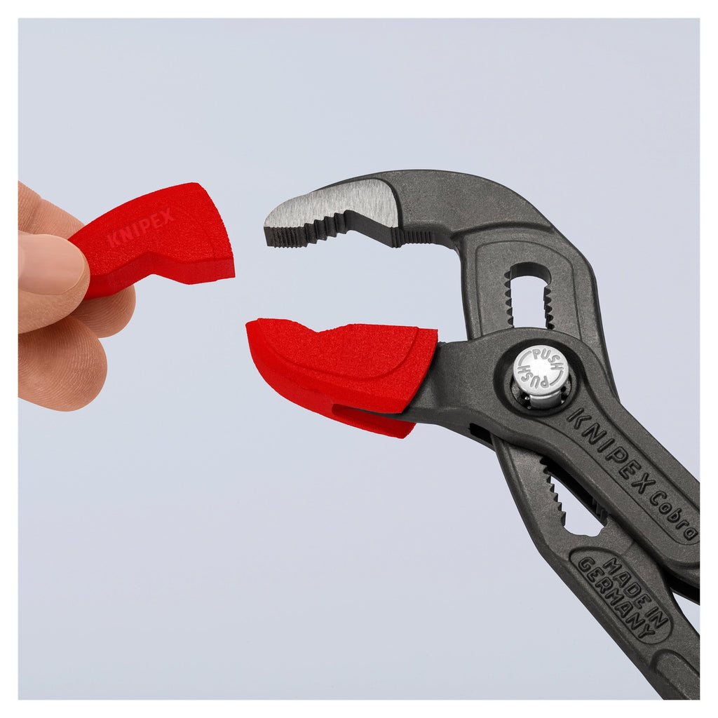 Knipex 87 09 250 V01 Protective Plastic Jaws for 87 XX 250mm Models from 2007 (3 Pairs) (Blister)