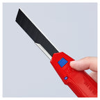 Knipex 90 10 165 BK CutiX Universal Knife 165mm (Blister)