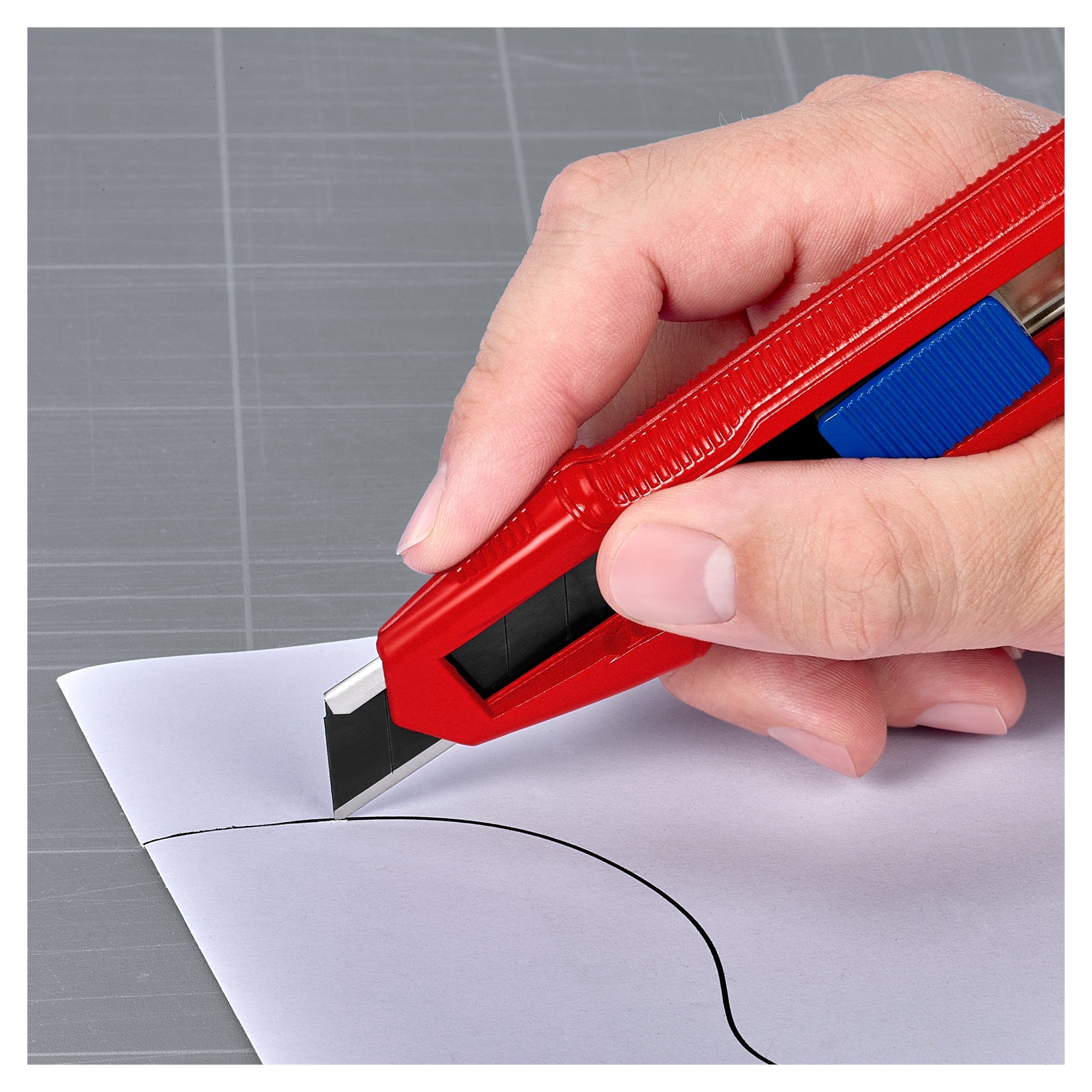 Knipex 90 10 165 BK CutiX Universal Knife 165mm (Blister)