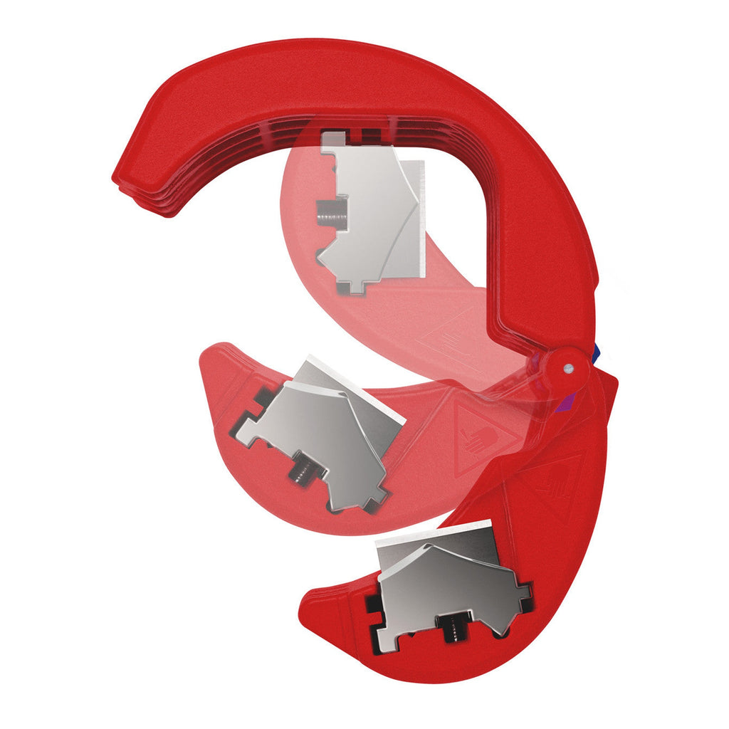 Knipex 902210BK BiX Cutter for Plastic Pipes and Sealing Sleeves 20-50mm 7