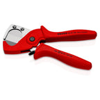 Knipex 90 25 185 SB Pipe Cutter for Plastic Composite Pipes 185mm (Carded)
