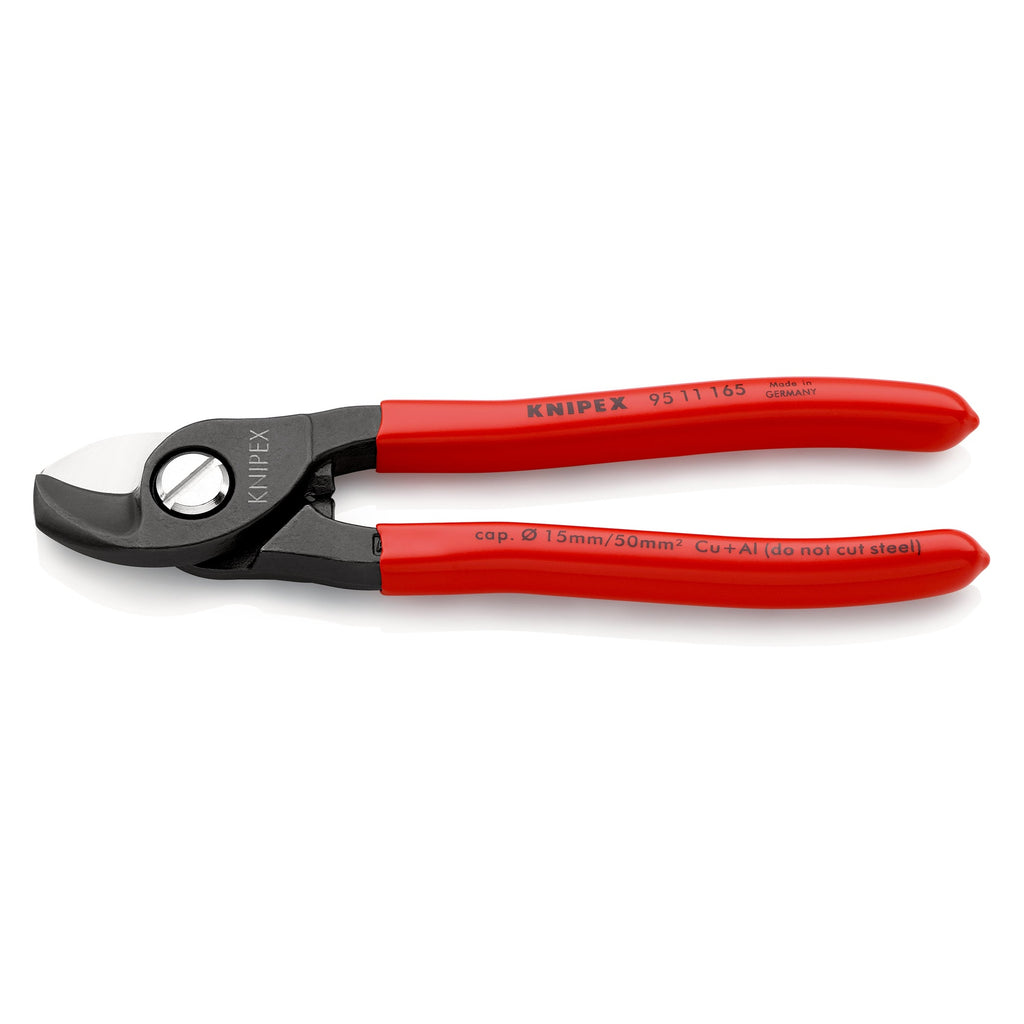 Knipex 95 11 165 SB Cable Shears 165mm (Carded)