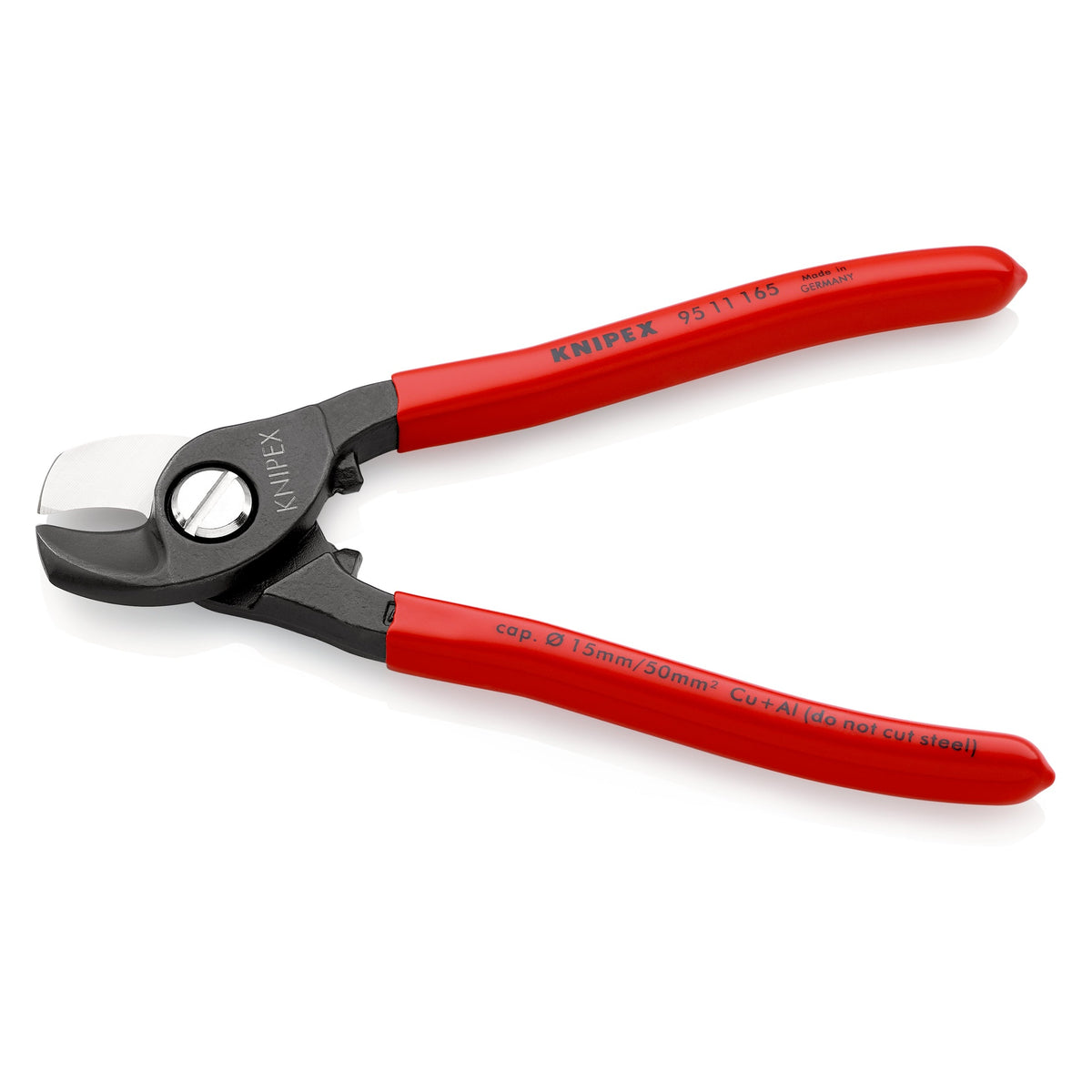 Knipex 95 11 165 SB Cable Shears 165mm (Carded)