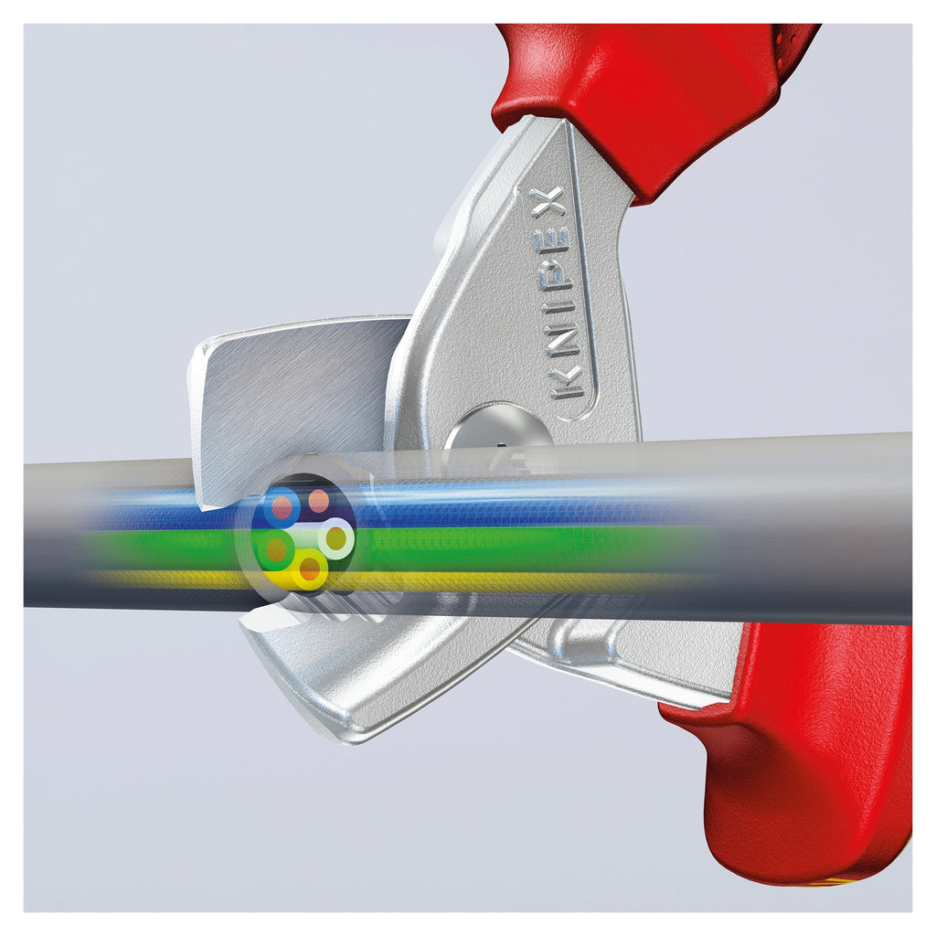 Knipex 95 16 160 SB VDE StepCut Cable Shears 160mm (Carded)