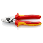 Knipex 95 26 165 VDE Cable Shears with Opening Spring 165mm